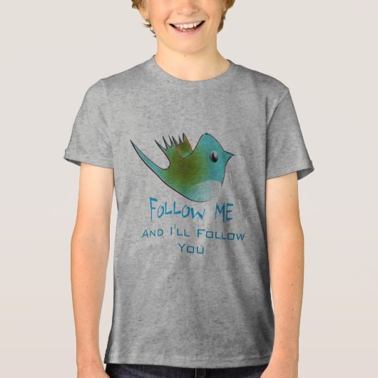 Twitter Bird T - Shirt (Vorderseite)