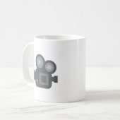 Twitter Emoji - Camera film making Kaffeetasse (Vorderseite Links)