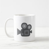 Twitter Emoji - Camera film making Kaffeetasse (Links)