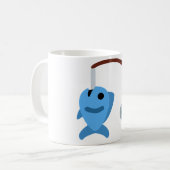 Twitter emoji - Fishing Kaffeetasse (Vorderseite Links)