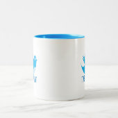 Twitter Folge mir Kaffee Tasse (Mittel)