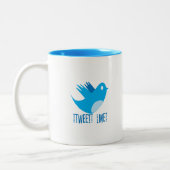 Twitter Folge mir Kaffee Tasse (Links)