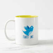 Twitter Folge mir Kaffee Tasse (Links)
