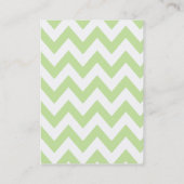 Twitter-Geschäfts-Karten-grüner Visitenkarte (Rückseite)