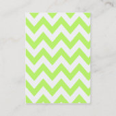 Twitter-Geschäfts-Karten: Limones Zickzack - Visitenkarte (Rückseite)