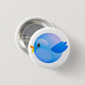 Twitter, Getweetet, Vogel Button (Vorne & Hinten)