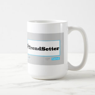 Twitter Hashtag # Trendsetter Kaffeetasse
