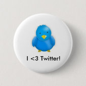 Twitter I <3! _Button Button (Vorderseite)