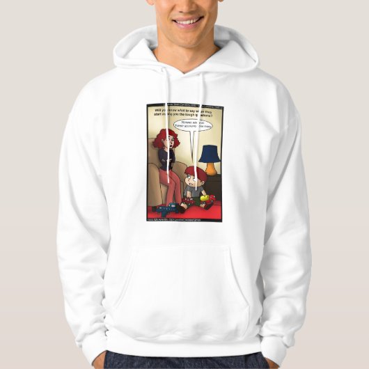 Twitter Mamas... Sind Sie bereit? Funny Hoodie von (Vorderseite)