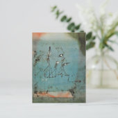 Twitter-Maschine Postkarte (Stehend Vorderseite)