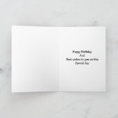 Twitter mir lustige Brother Geburtstagskarte Karte (Innenseite)