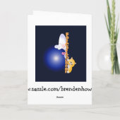 Twitter mir lustige Son Birthday-Karte Karte (Rückseite)