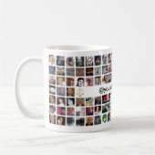 Twitter-Mosaik-Tasse - besonders angefertigt Kaffeetasse (Links)