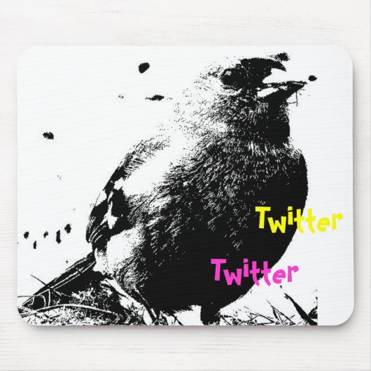 Twitter! Mousepad (Vorne)