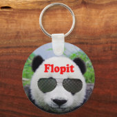 Twitter Panda Schlüsselanhänger (Vorderseite)