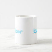 Twitter-Tasse Kaffeetasse (Mittel)