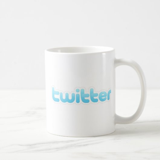 Twitter-Tasse Kaffeetasse (Rechts)