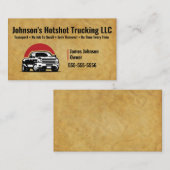 Twitter-Trucking-Visitenkarte Visitenkarte (Vorne/Hinten)