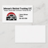 Twitter-Trucking-Visitenkarte Visitenkarte (Vorne/Hinten)