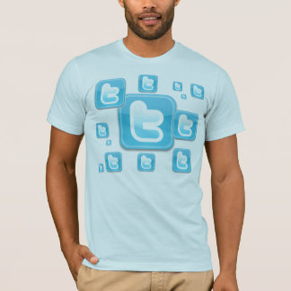 Twitter verrückt T-Shirt