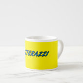 TWITTERAZZI-Tasse Espressotasse (Vorderseite Rechts)