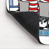 Twitterdee und twitterdum mousepad (Ecke)