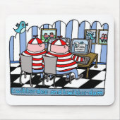 Twitterdee und twitterdum mousepad (Vorne)