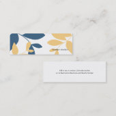 Twitterkarte Mini Visitenkarte (Vorne/Hinten)