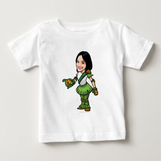 Twitterpate Geheimnis-Insel-Personal-Spieler Baby T-shirt (Vorderseite)