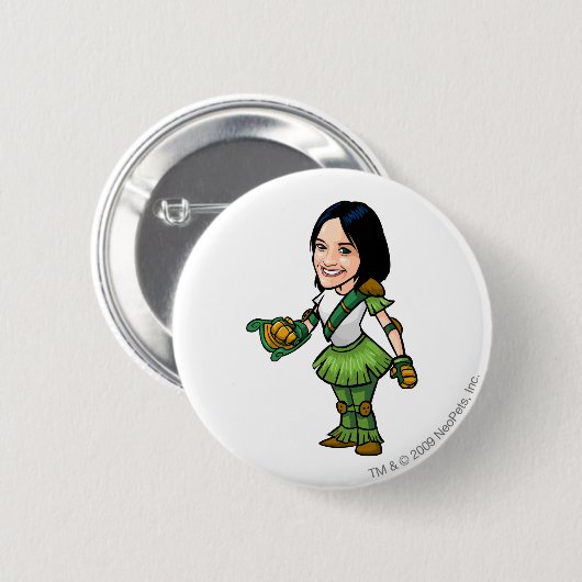 Twitterpate Geheimnis-Insel-Personal-Spieler Button (Vorne & Hinten)