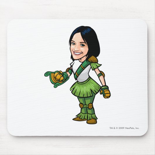 Twitterpate Geheimnis-Insel-Personal-Spieler Mousepad (Vorne)