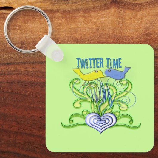 TwitterTime Schlüsselanhänger (Vorderseite)