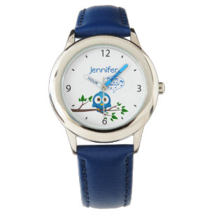 Twittervogelsingende Namenskinder Uhr
