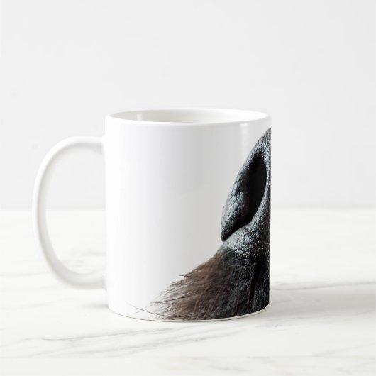 Twizzle die Hundenasen-Tasse Kaffeetasse (Links)