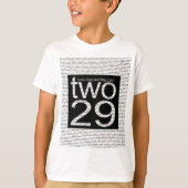 two29 Schaltjahr scherzt T - Shirt (Vorderseite)