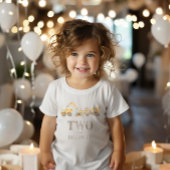 Two and Diggin' It Construction Birthday T - Shirt