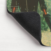 Two Androids Hand-in- Hand Mousepad (Ecke)