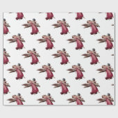 Two Angels in Flight Geschenkpapier (Flach)