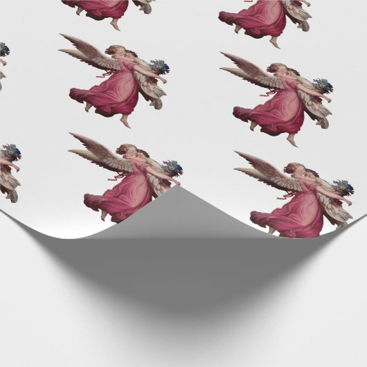 Two Angels in Flight Geschenkpapier (Ecke)