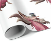 Two Angels in Flight Geschenkpapier (Rolleneckpunkt)