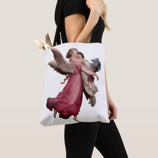 Two Angels in Flight Tasche (Von Nahem)