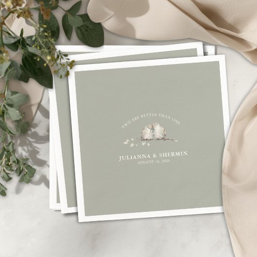 Two Are Better Than One  Serviette