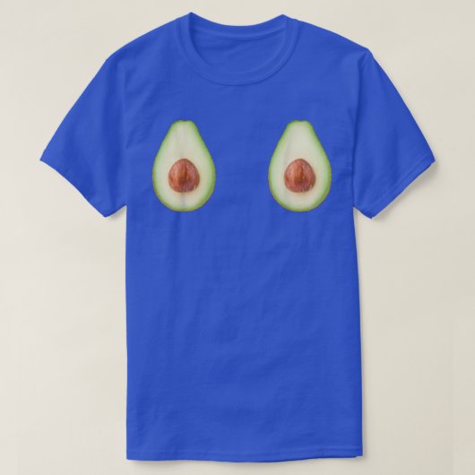 Two Avocado Funny Hipster T T-Shirt (Design vorne)
