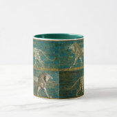 TWO BABYLONIAN LIONS Antique Assyrian Art Tasse (Zentrum)