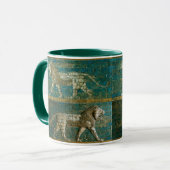 TWO BABYLONIAN LIONS Antique Assyrian Art Tasse (Vorderseite Links)