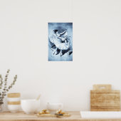 "Two Ballerinas" print/poster (selenium tint) Poster (Küche)