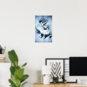 "Two Ballerinas" print/poster (selenium tint) Poster (Heimbüro)
