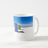 Two beach chairs at the North Sea Kaffeetasse (VorderseiteRechts)