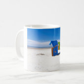 Two beach chairs at the North Sea Kaffeetasse (Vorderseite Links)