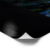 Two bears in the forest dark 6 poster (Ecke)